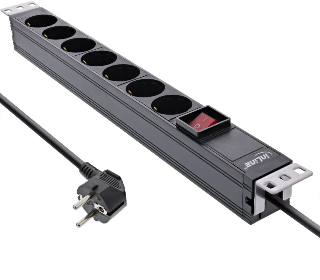 InLine 16411S 19 Contactdoos 7-voudig