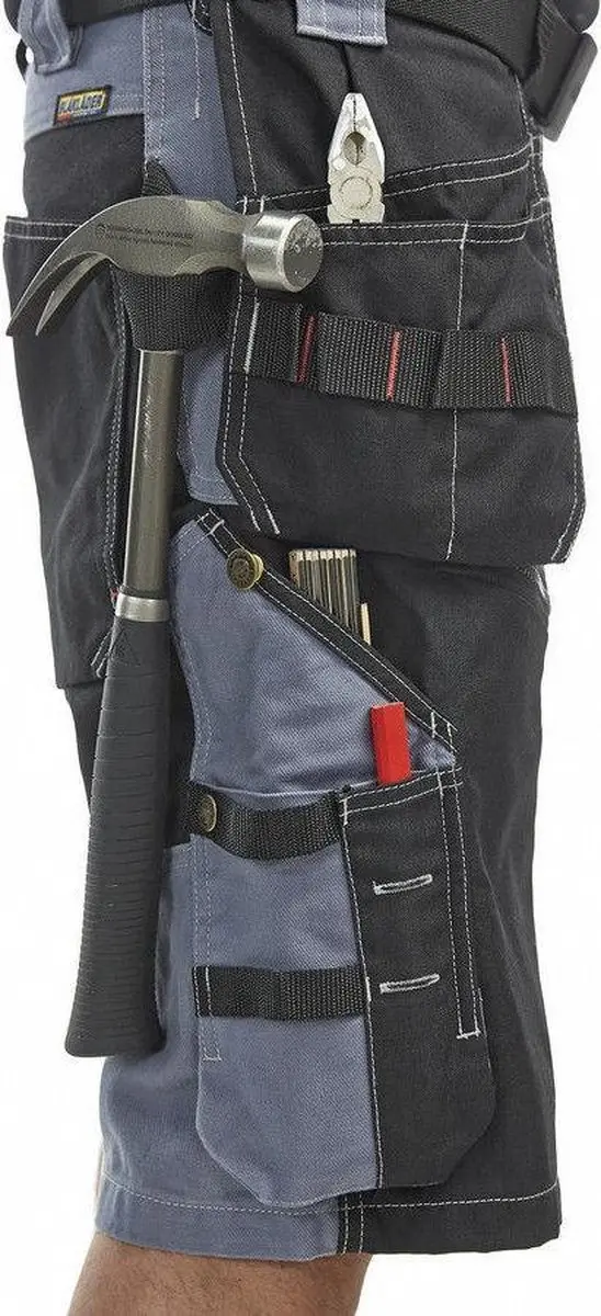 Blåkläder Short X1500 1502-1370 - Grijs/Zwart - Maat 50