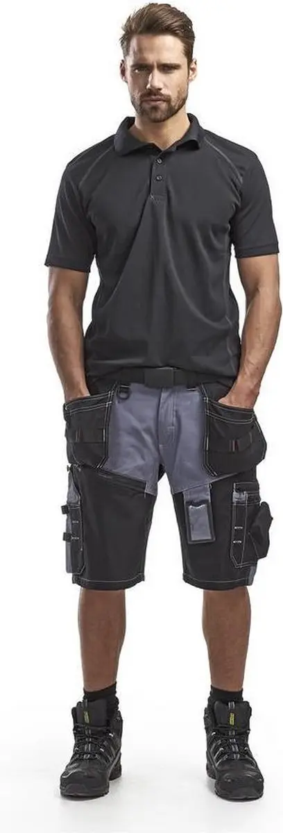 Blåkläder Short X1500 1502-1370 - Grijs/Zwart - Maat 50