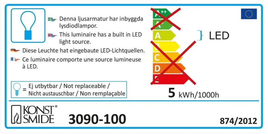 Konstsmide 3090 LED Ropelight Warmwit - 2000cm
