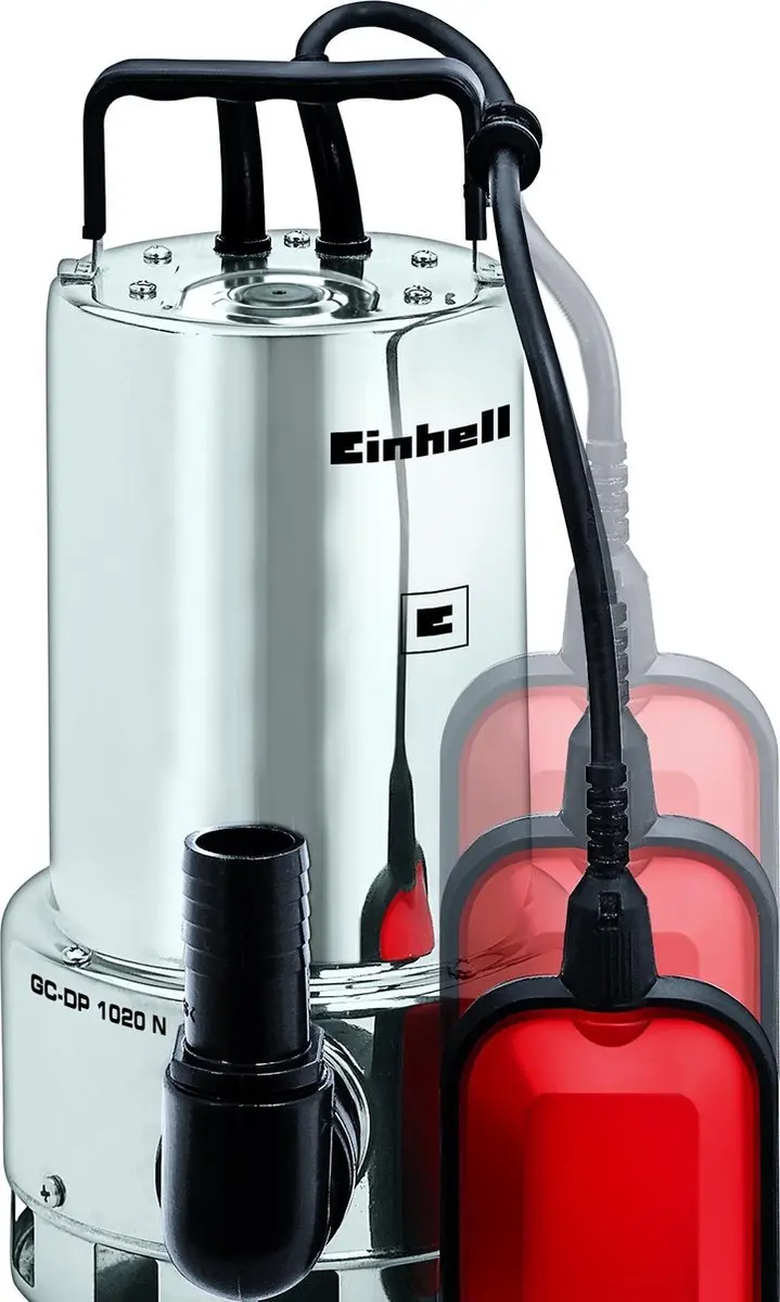 Einhell GC-DP 1020 N Vuilwaterpomp 1000W - 18.000 l/u - afbeelding 3 van 6