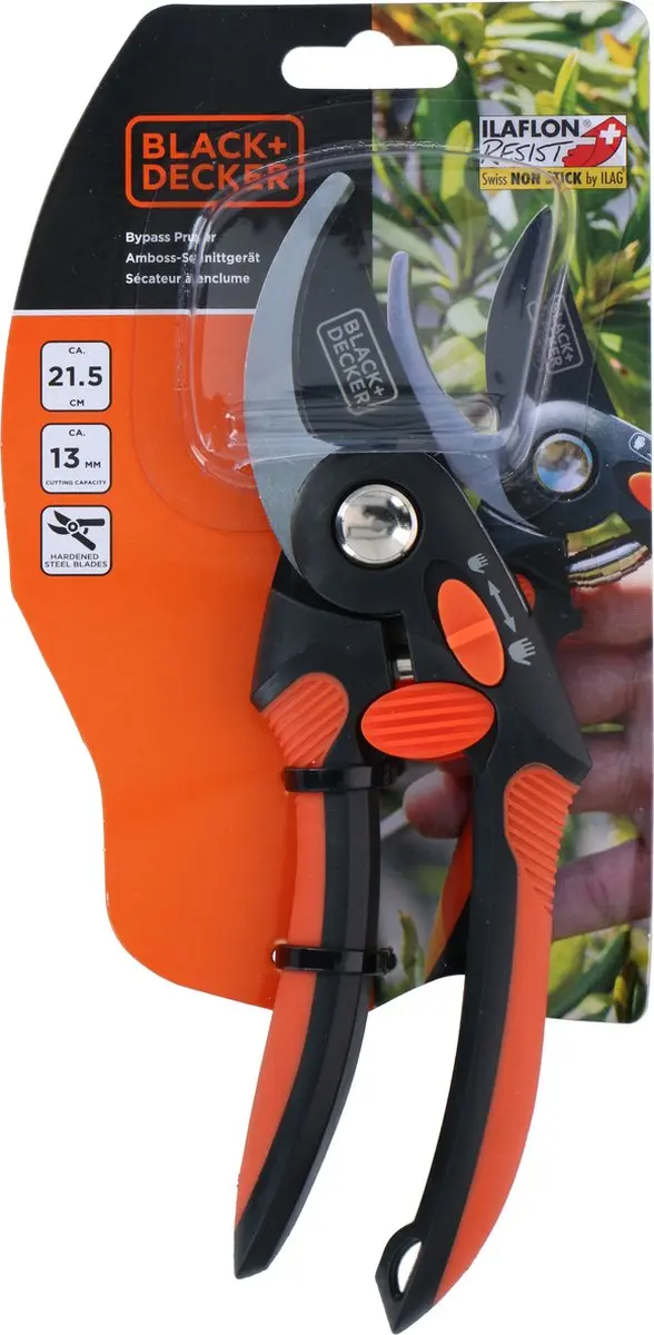 BLACK+DECKER Snoeischaar 13mm