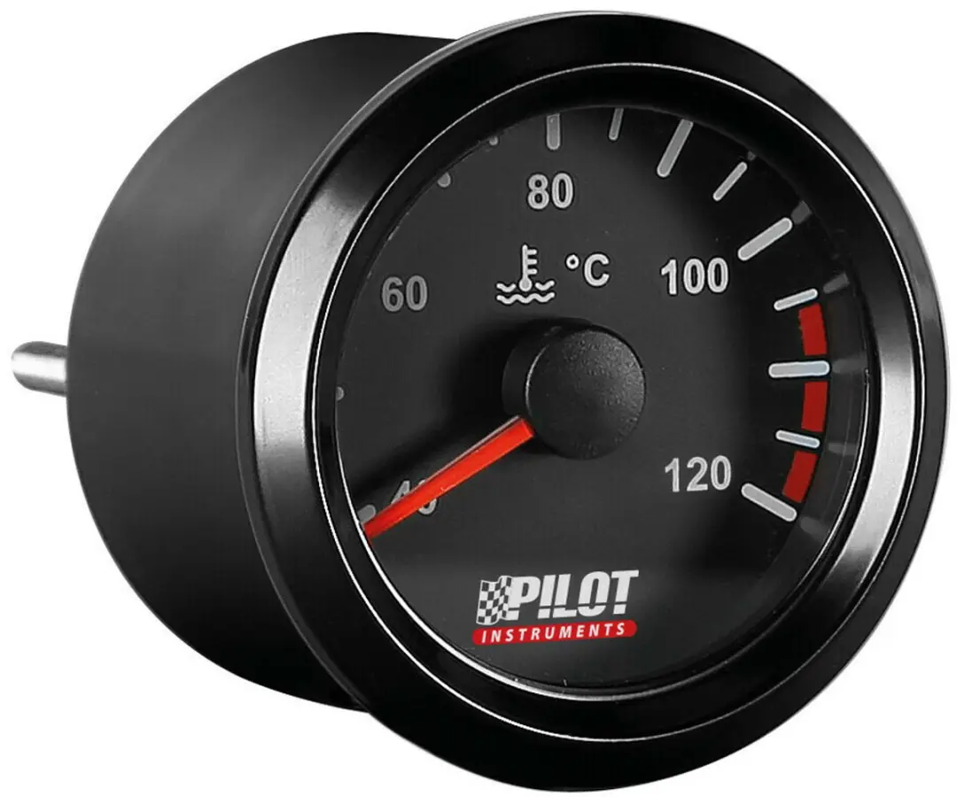 Lampa Zwarte Analoge Watertemperatuurmeter 52mm