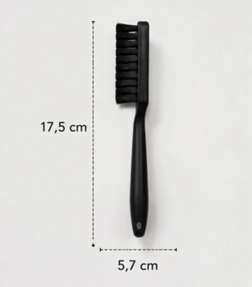 Velleman Antistatische Borstel 5,7x17,5cm - Zwart
