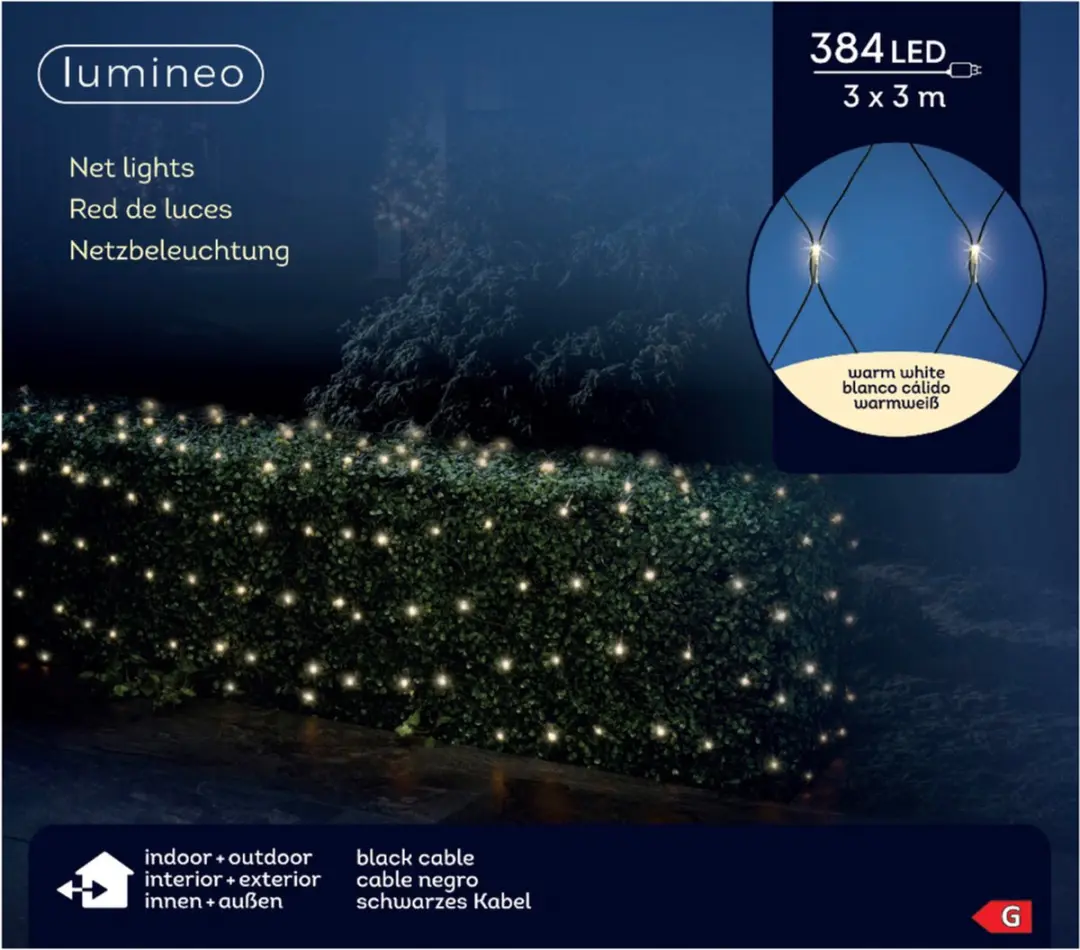 Lumineo Netverlichting 384 Warm Wit