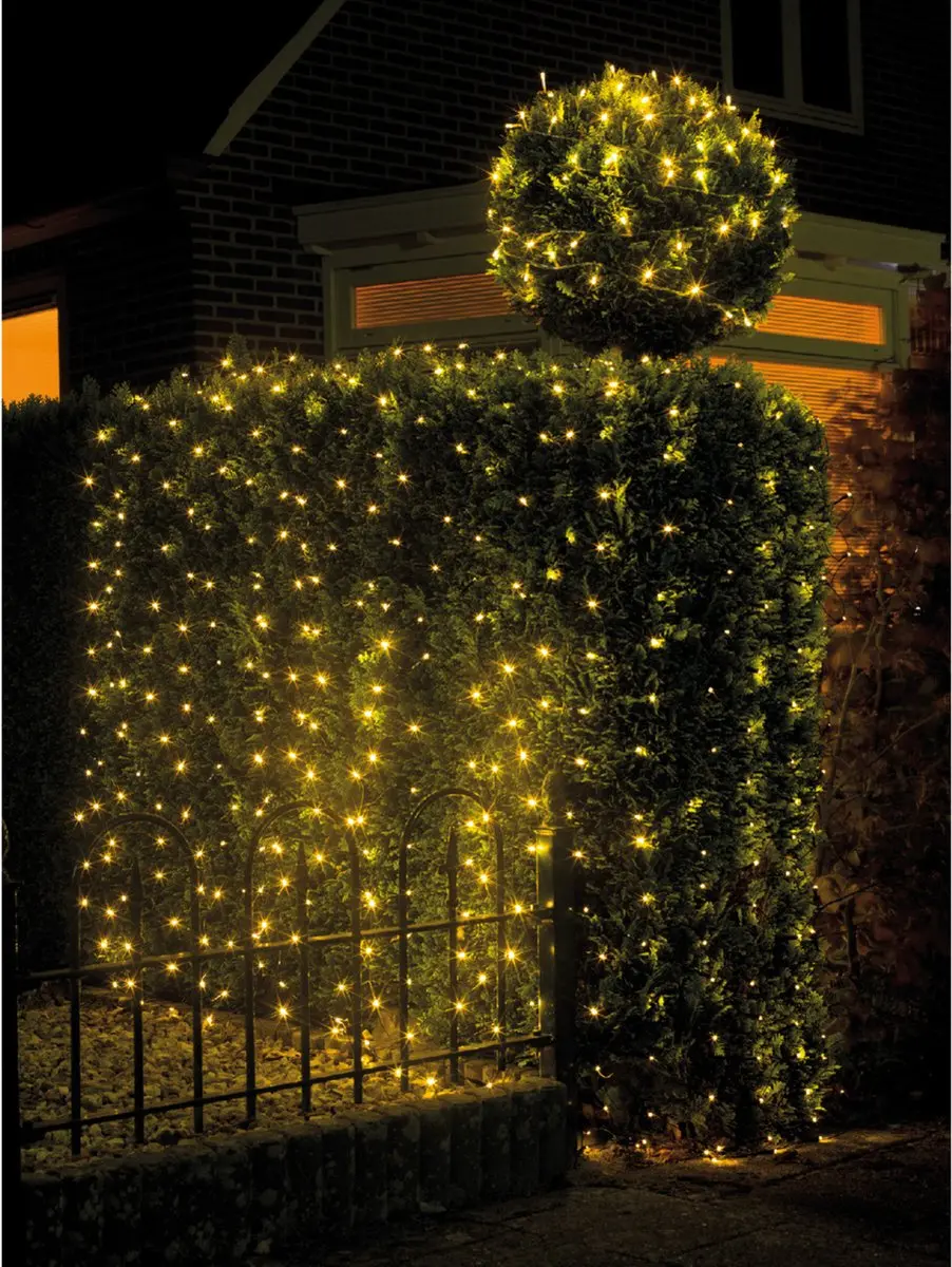 Lumineo Netverlichting 384 Warm Wit - 300x300cm