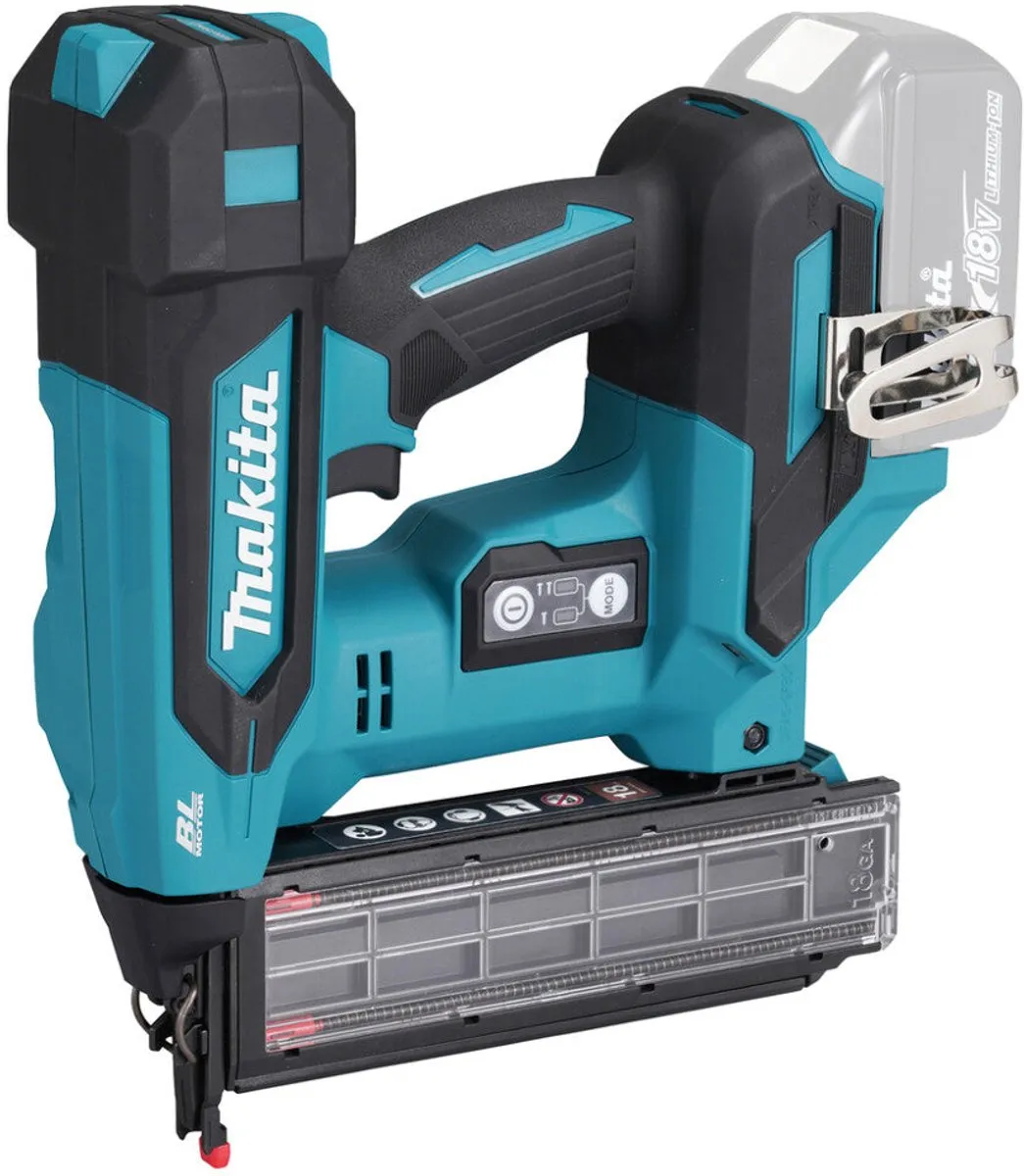 Makita DBN501ZJ Accu Afwerktacker 18Ga - 18V