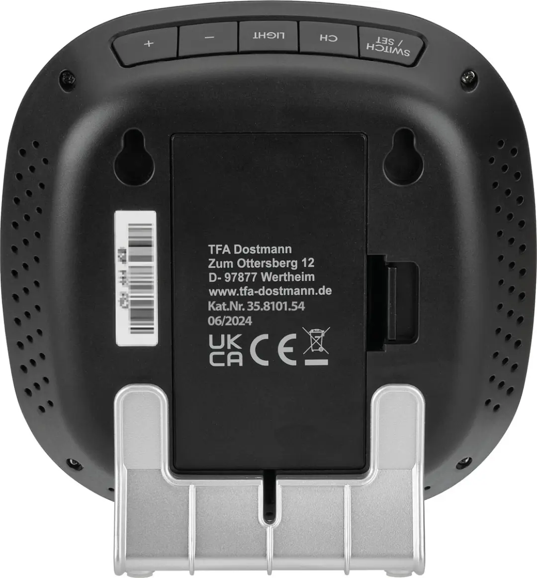 TFA Dostmann TFA.me ID-03 WiFi-Weerstation - 4 Dagen Voorspelling - Zilver
