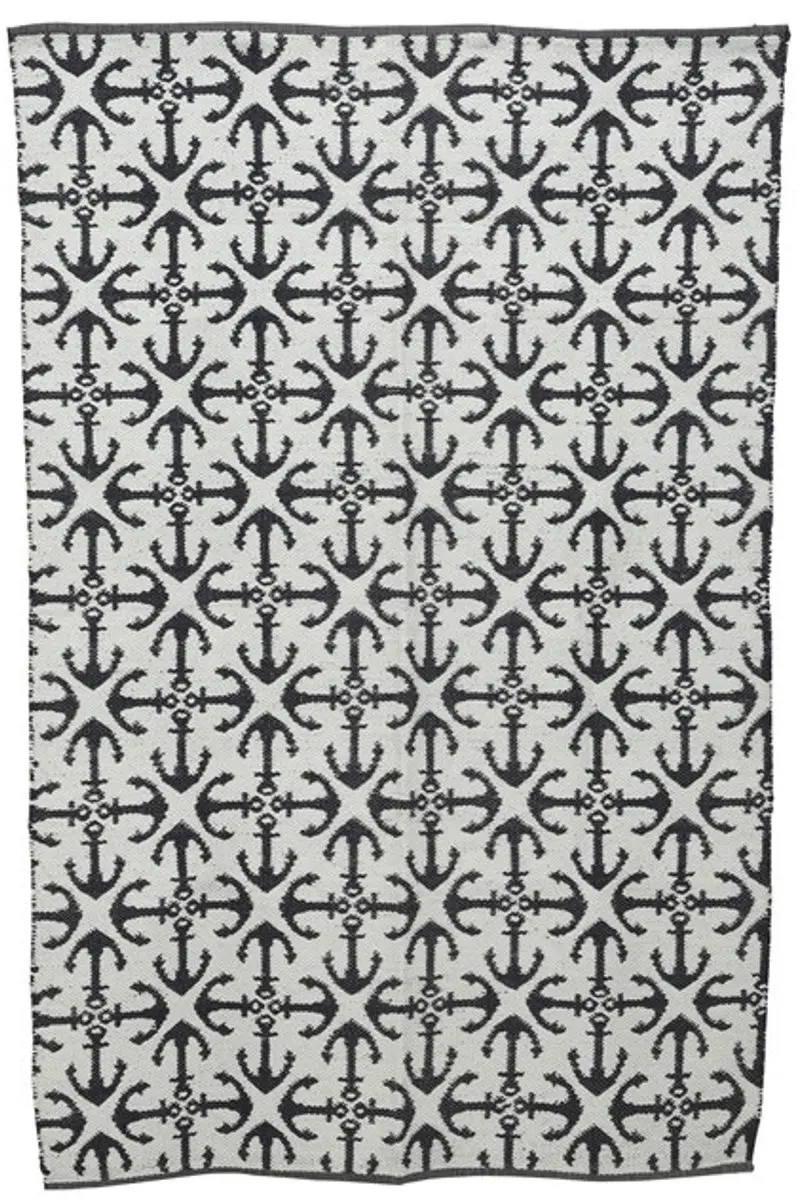 Decoris Buitenvloerkleed Ankermotief 180x120cm