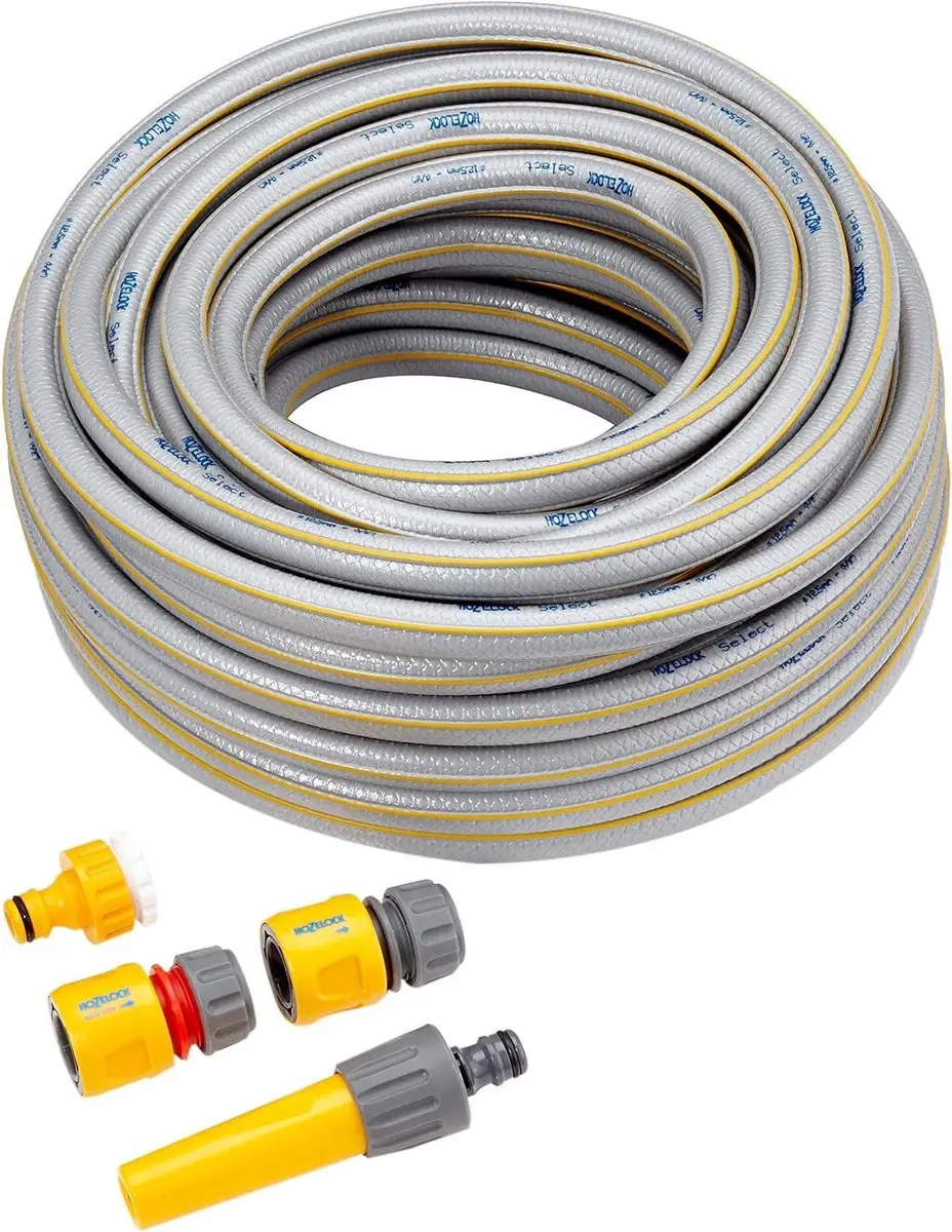 Hozelock Select Slang Starterset 25m - 125mm - 4-delig