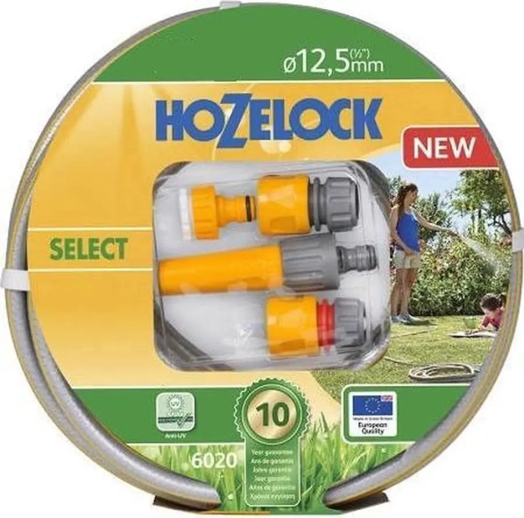 Hozelock Select Slang Starterset 25m - 125mm - 4-delig