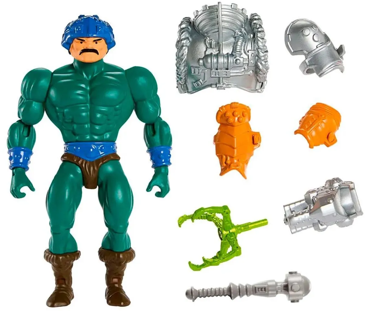 Mattel Masters of the Universe Origins Serpent Claw Man-At-Arms Actiefiguur - Multikleur