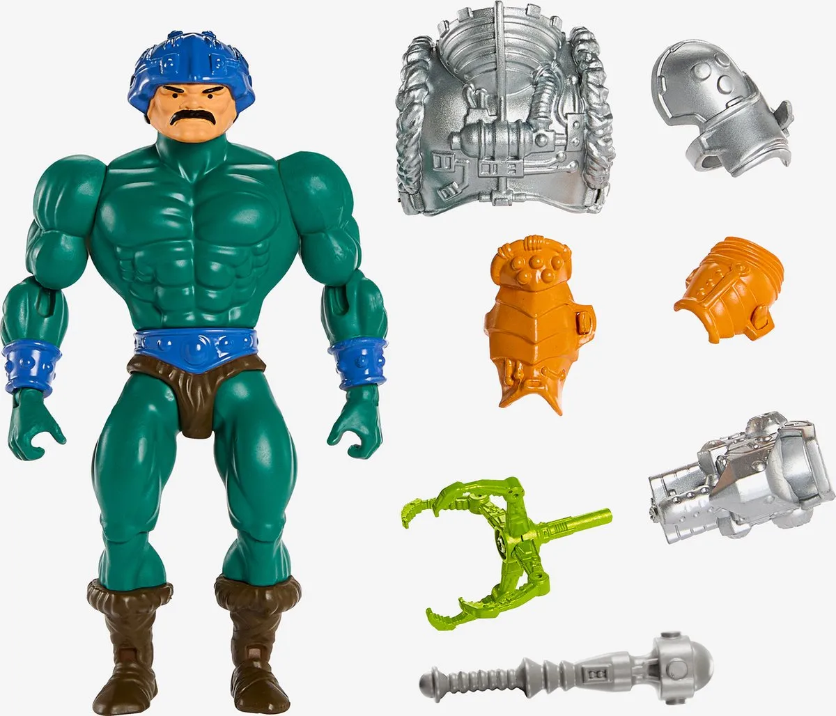Mattel Masters of the Universe Origins Serpent Claw Man-At-Arms Actiefiguur - Multikleur