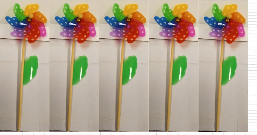 VDTOYS Regenboog Windmolens Set