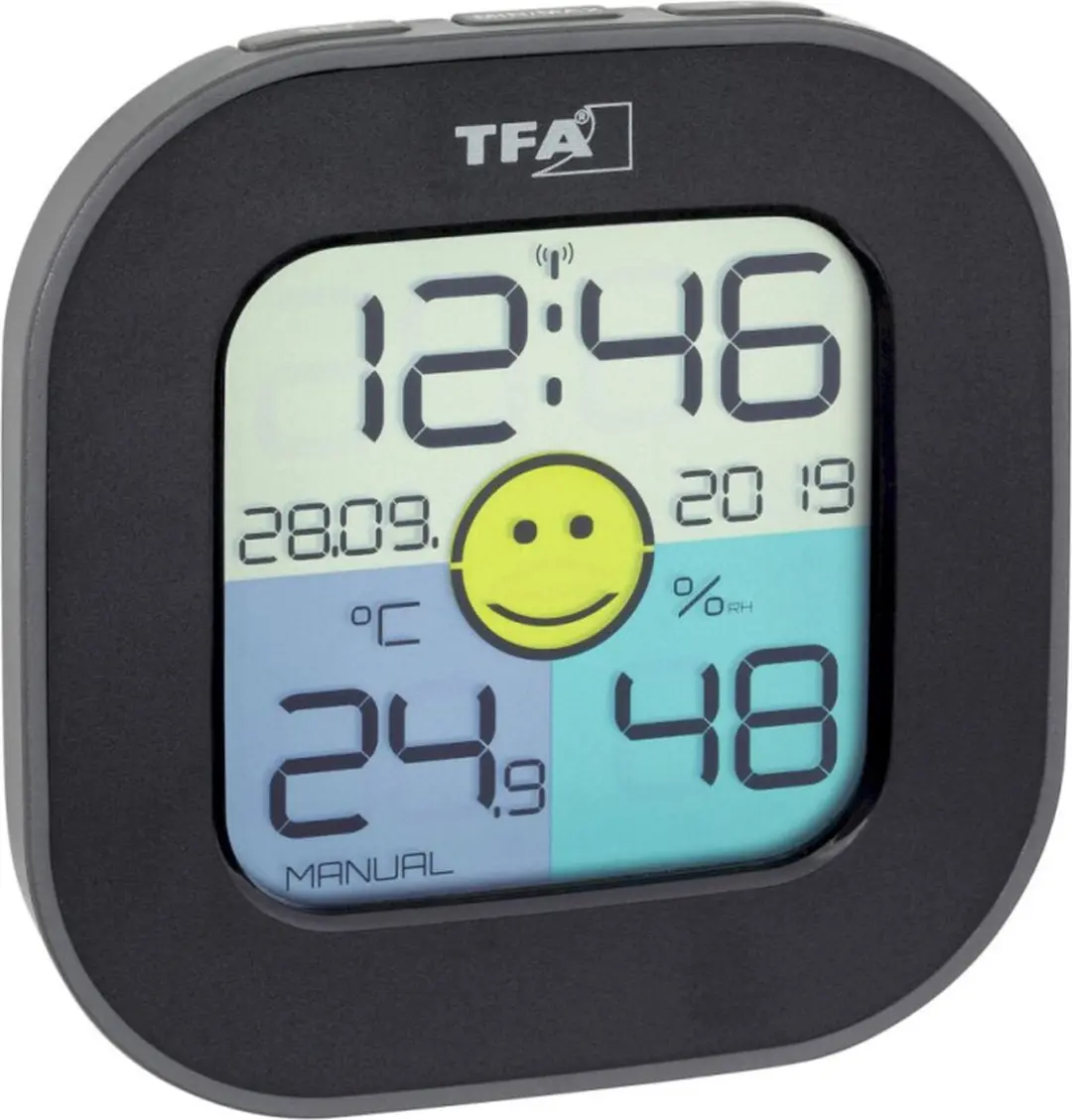 TFA Dostmann 30.5050.01 Horloge - Grijs