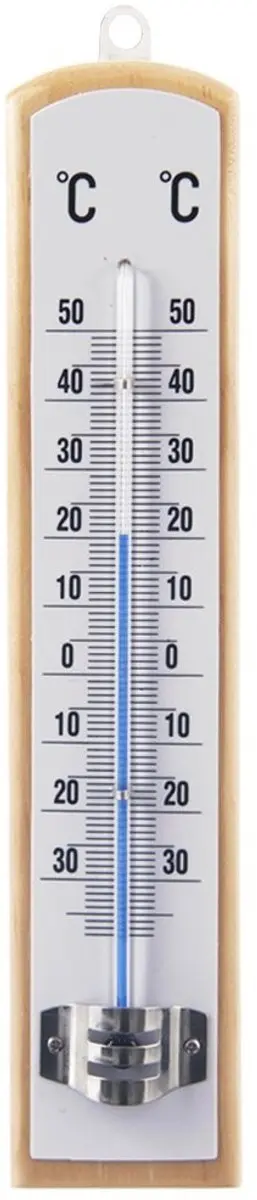 Orion Houten Buitenthermometer 21cm