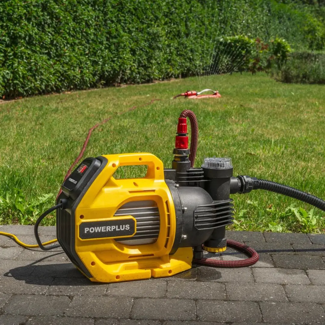 Powerplus POWXG9550 Tuinpomp 900W - Geel - afbeelding 6 van 6