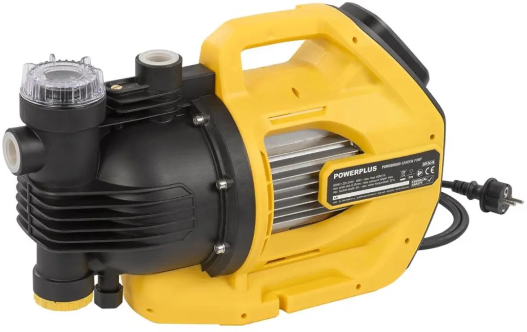 Powerplus POWXG9550 Tuinpomp 900W - Geel