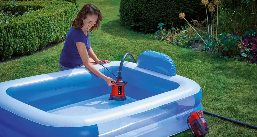 Einhell Accu Vuilwaterpomp GE-DP 18/25 LL Li Solo - 18V - 7.000 l/u - afbeelding 6 van 6