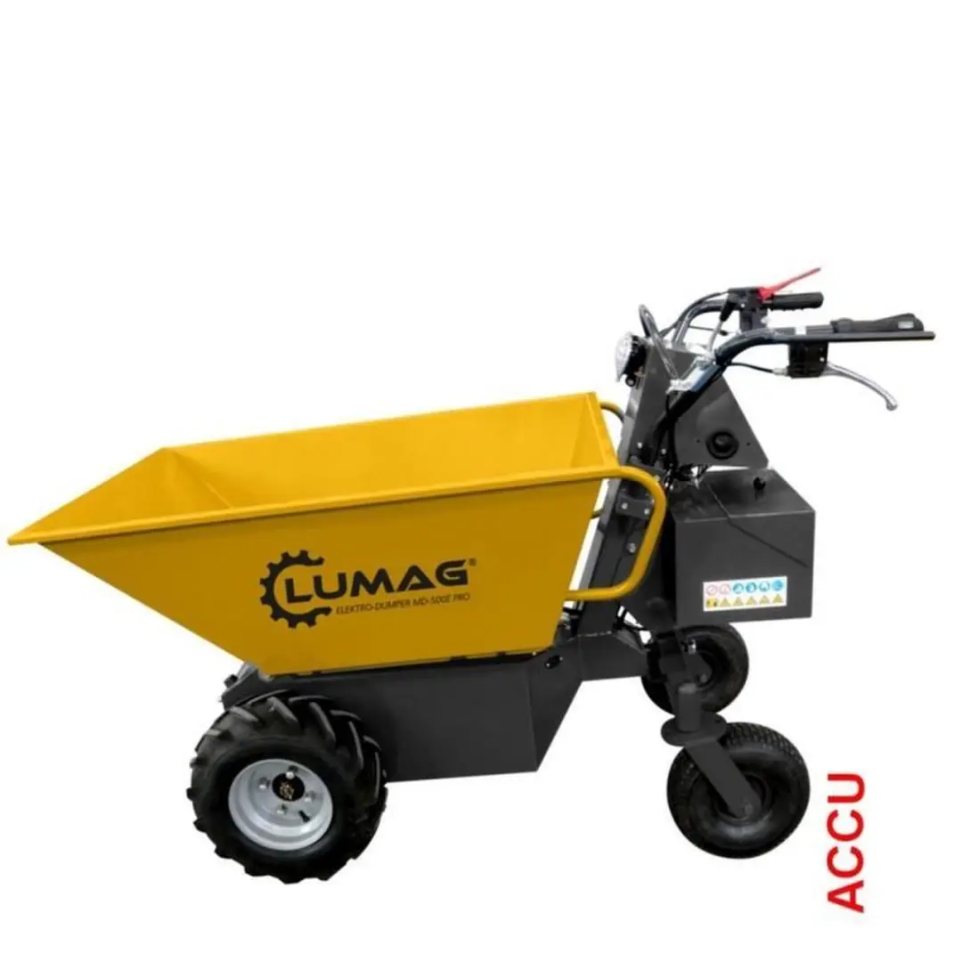 Lumag Dumper Accu MD500EPRO Elektrische Kruiwagen