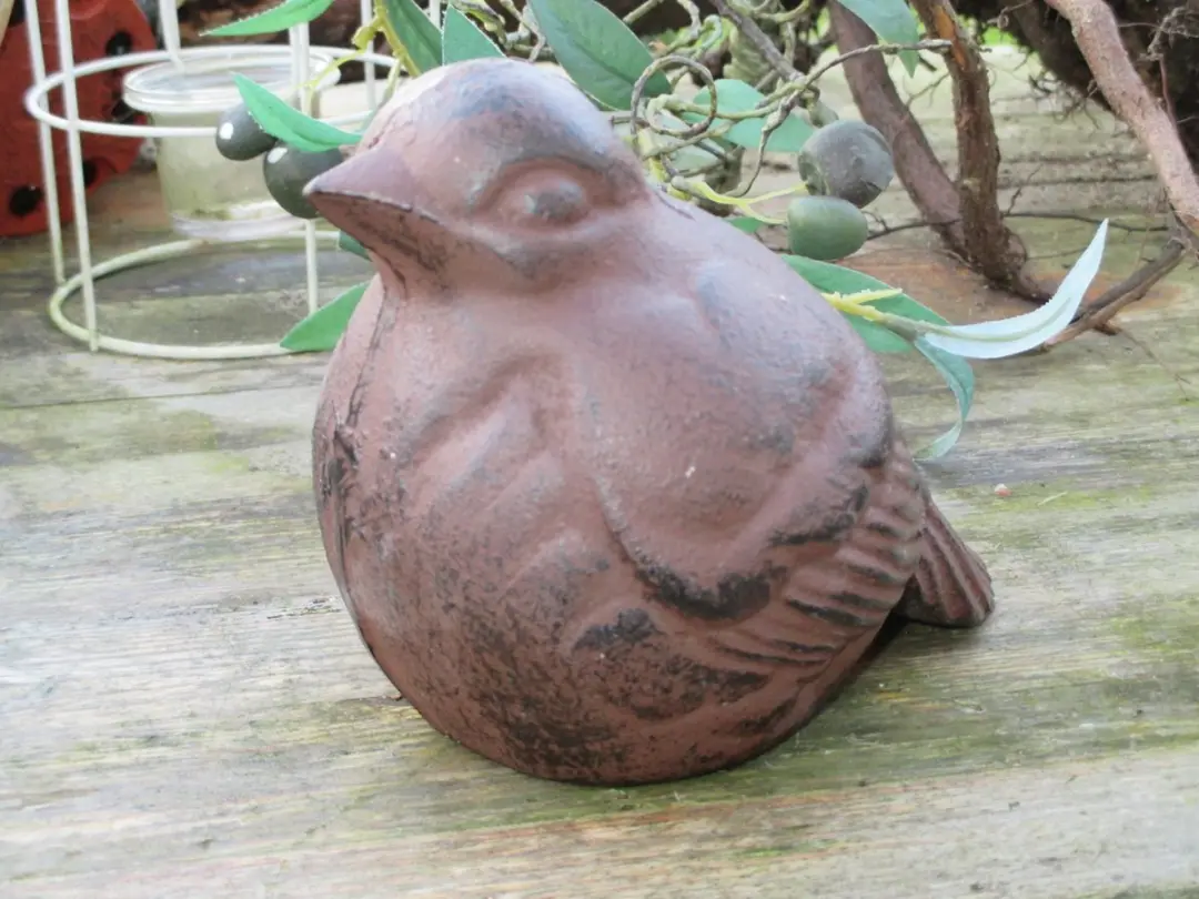 Esschert Design Gietijzeren Vogel