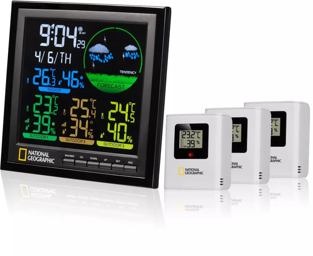Bresser National Geographic VA Colour Weerstation