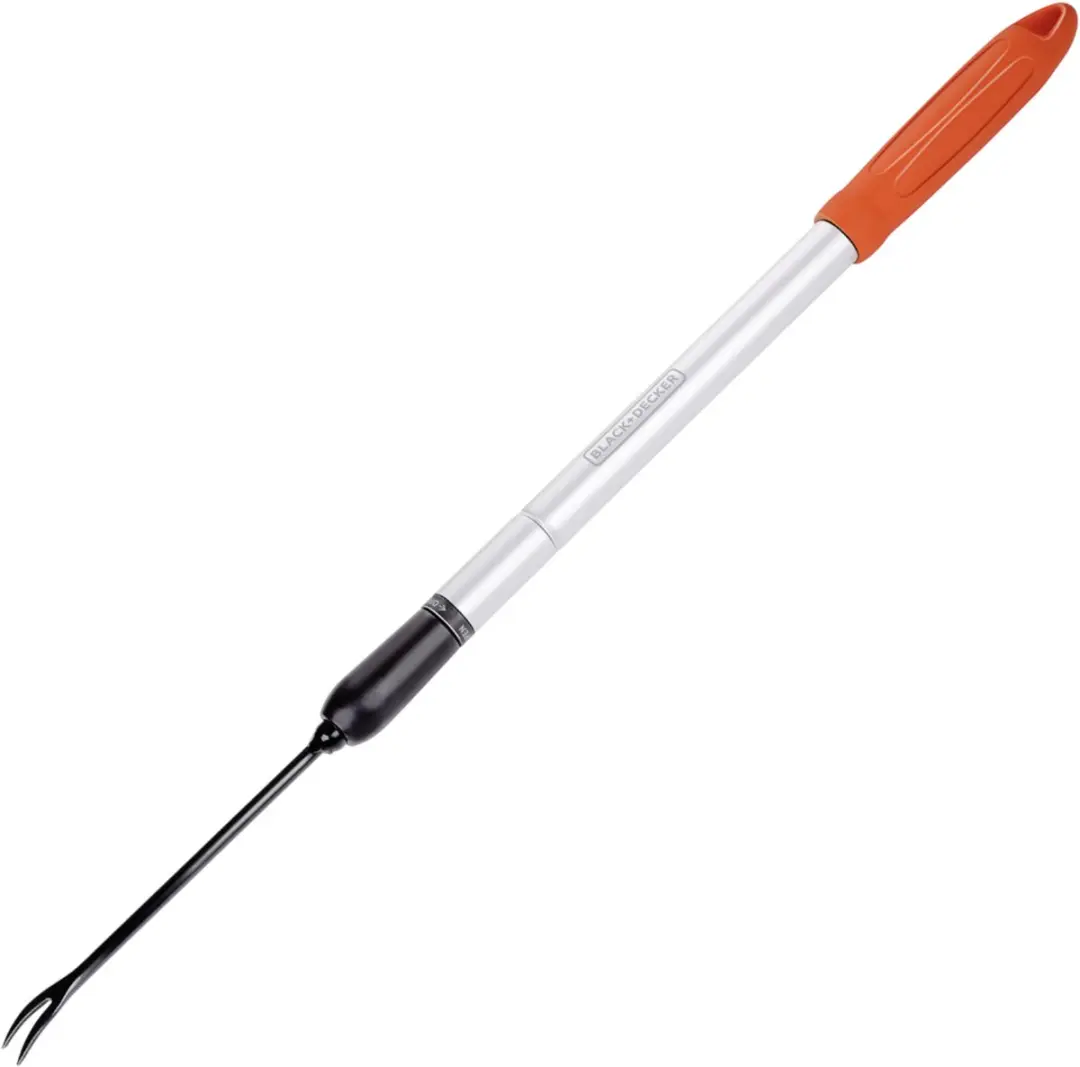 BLACK+DECKER Onkruidwieder Telescopisch 112cm - Aluminium/Koolstofstaal - afbeelding 4 van 6