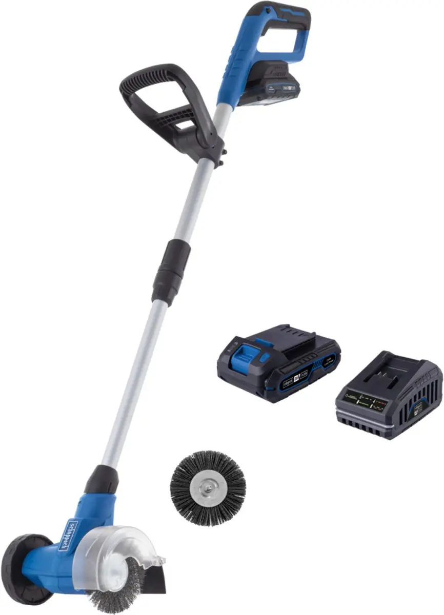 Scheppach Accu Onkruidvoegenborstel C-FR100-X