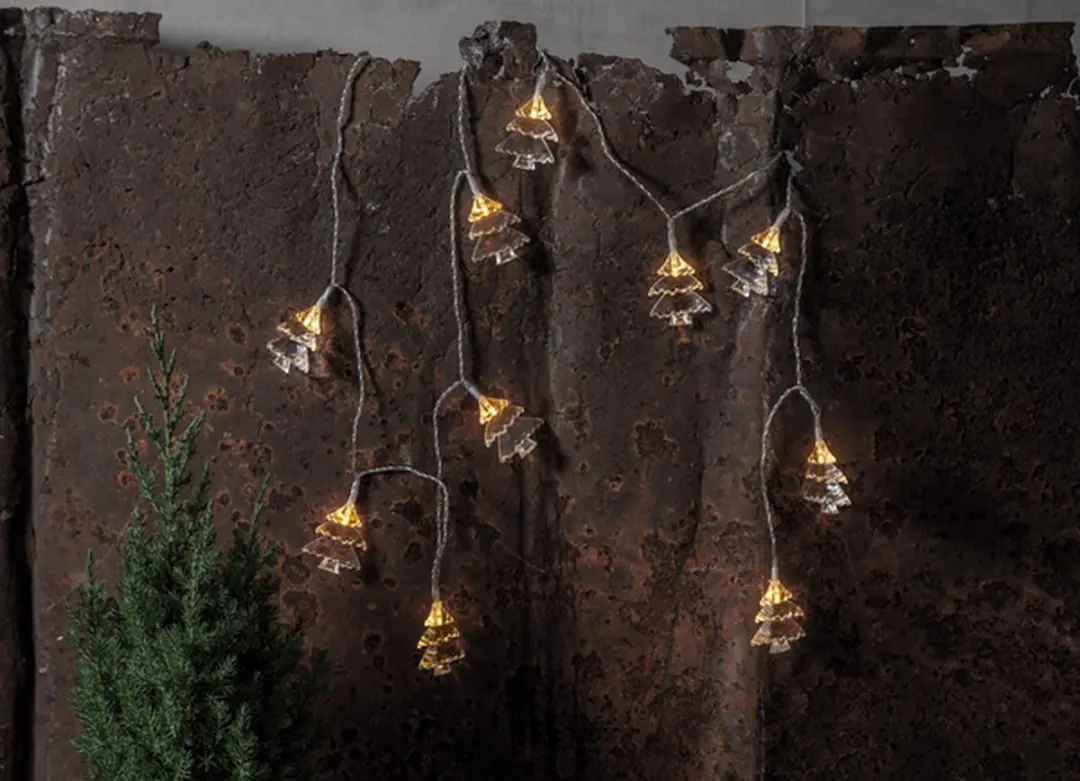 Star Trading Izy Kerstverlichting Batterij - 10 LED L135cm Warm Wit