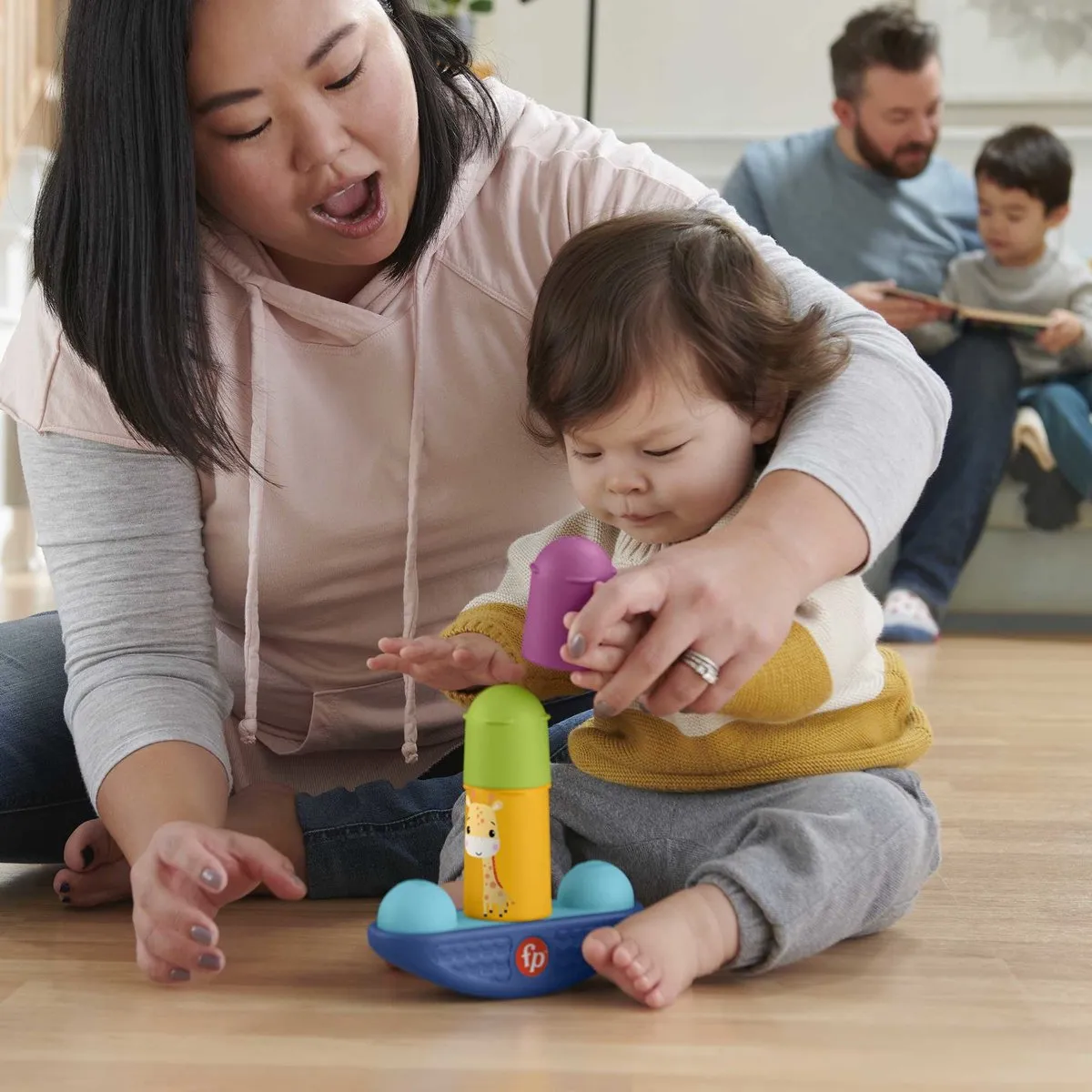 Fisher Price Hello Moves 3-in-1 HFJ94 Cadeauset - Meerkleurig