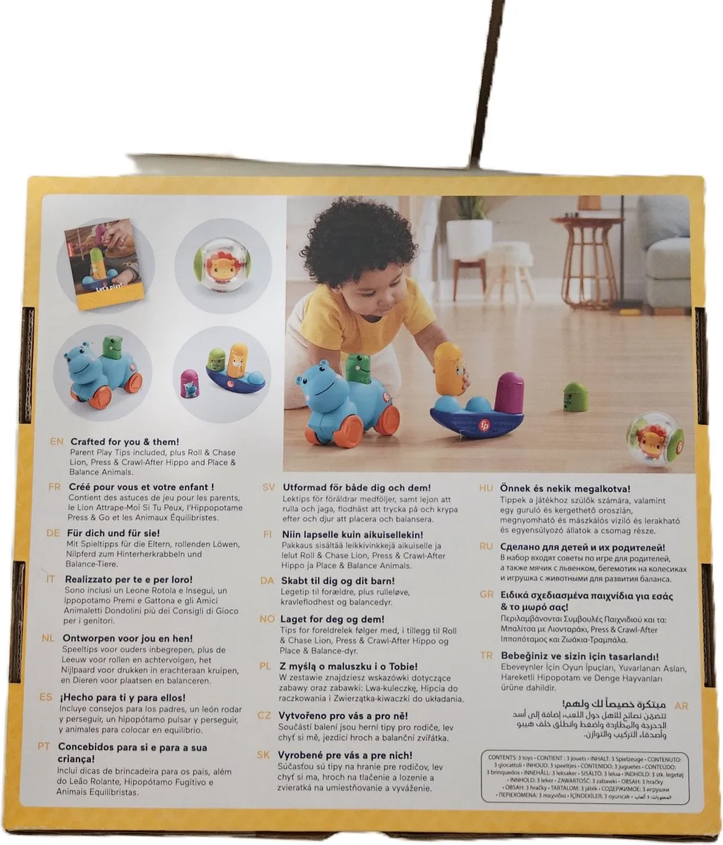 Fisher Price Hello Moves 3-in-1 HFJ94 Cadeauset - Meerkleurig - afbeelding 6 van 6