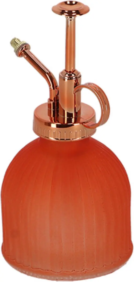 Esschert Design Plantenspuit Glas Terracotta/Koper 15.5cm