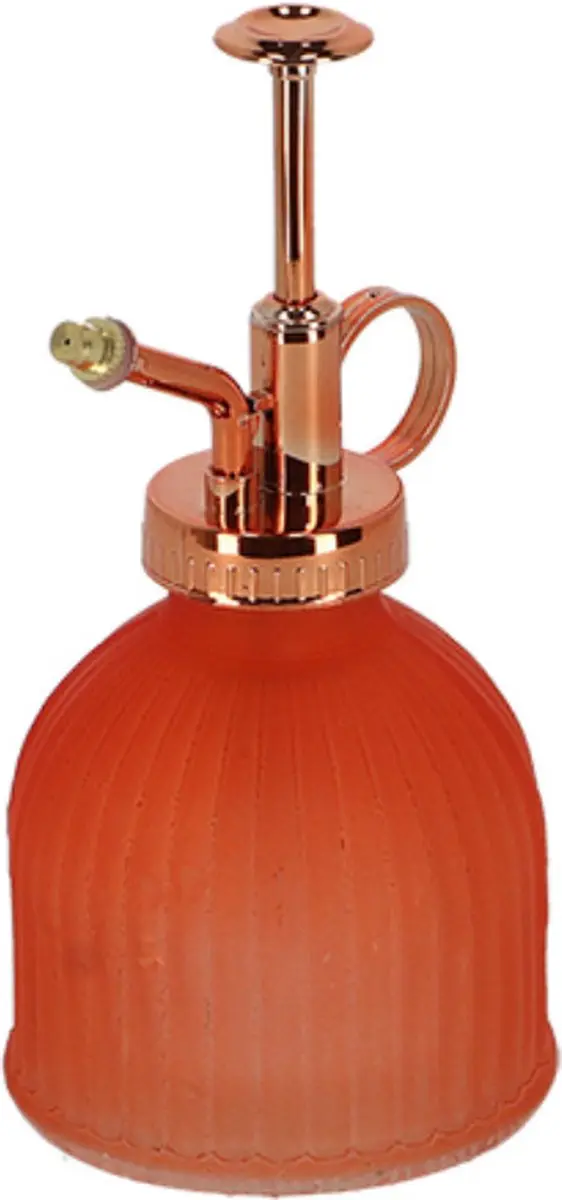Esschert Design Plantenspuit Glas Terracotta/Koper 15.5cm