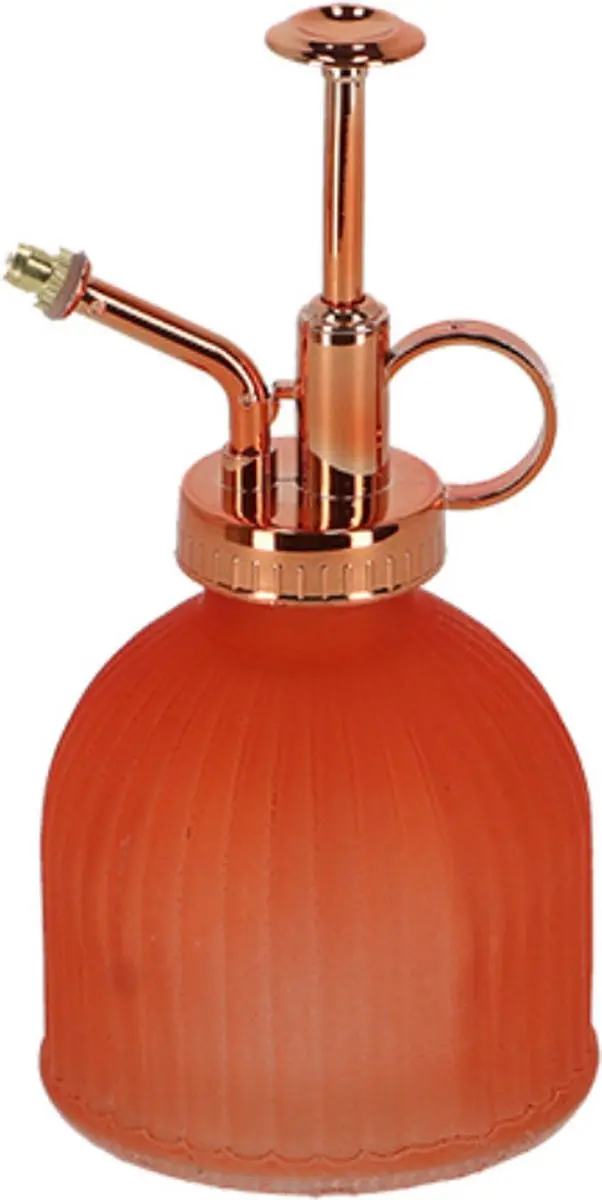 Esschert Design Plantenspuit Glas Terracotta/Koper 15.5cm