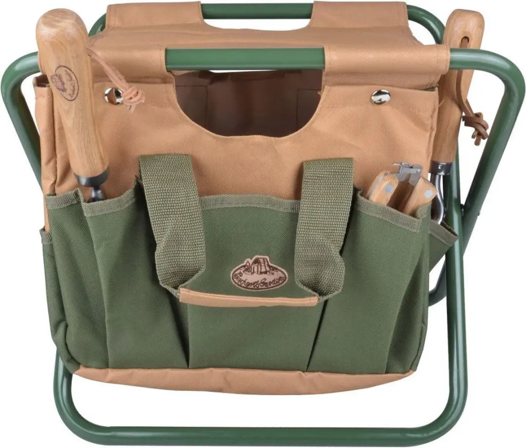 Esschert Design Tuingereedschapstoeltje 2-in-1