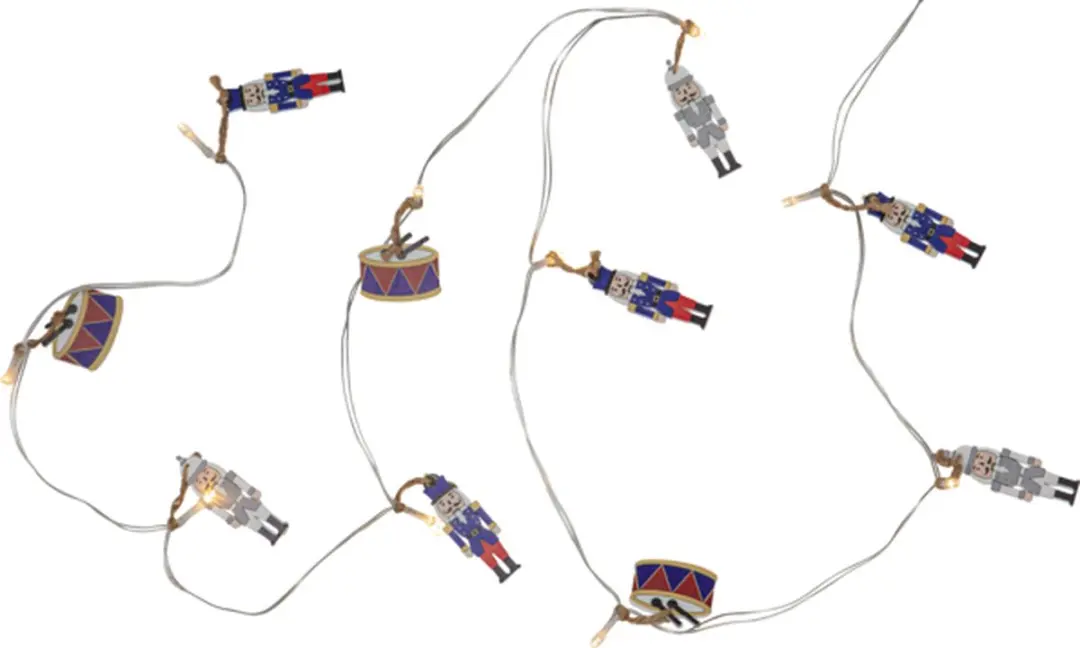 Star Trading Kerstverlichting Notenkraker 10 LED