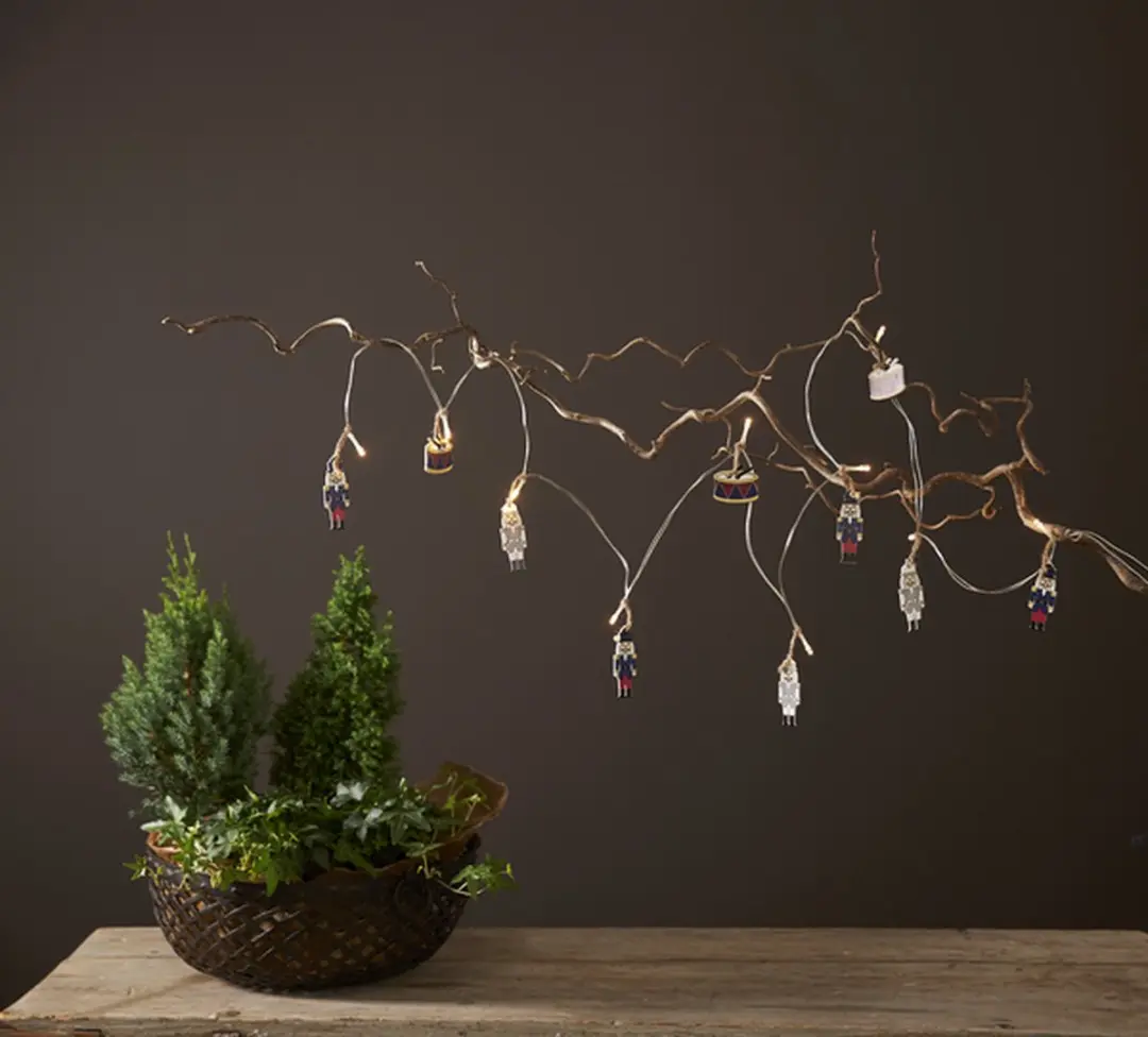 Star Trading Kerstverlichting Notenkraker 10 LED - 180cm - Veelkleurig