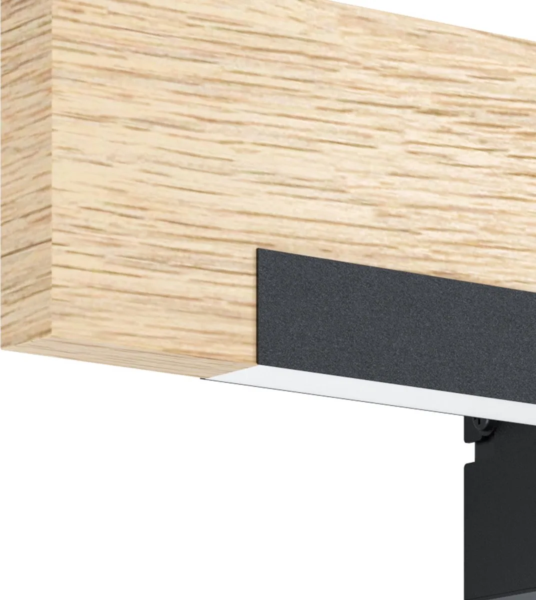 Eglo Camacho Wandlamp 44cm - Zwart