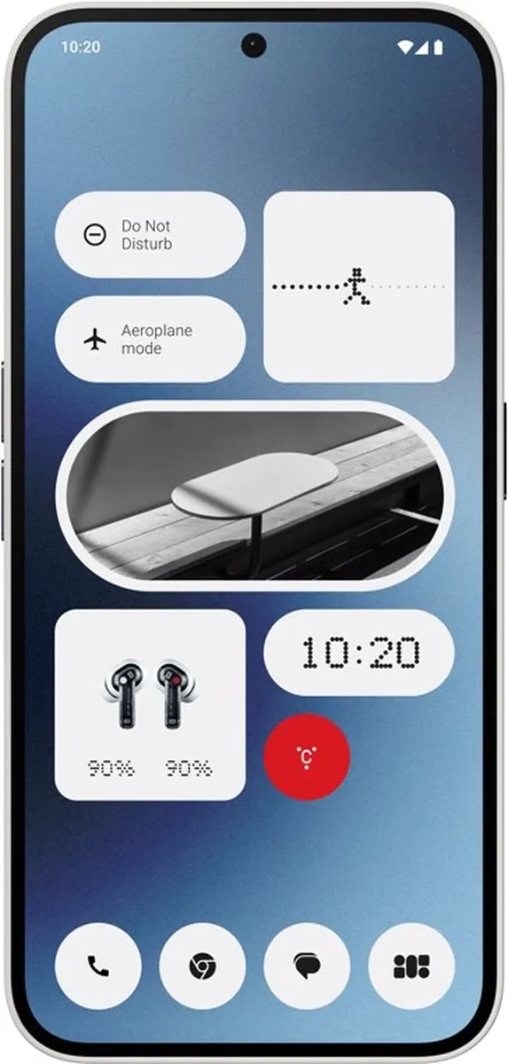 Nothing Phone (2a) A10400048 Smartphone - 12GB/256GB - Wit - afbeelding 6 van 6
