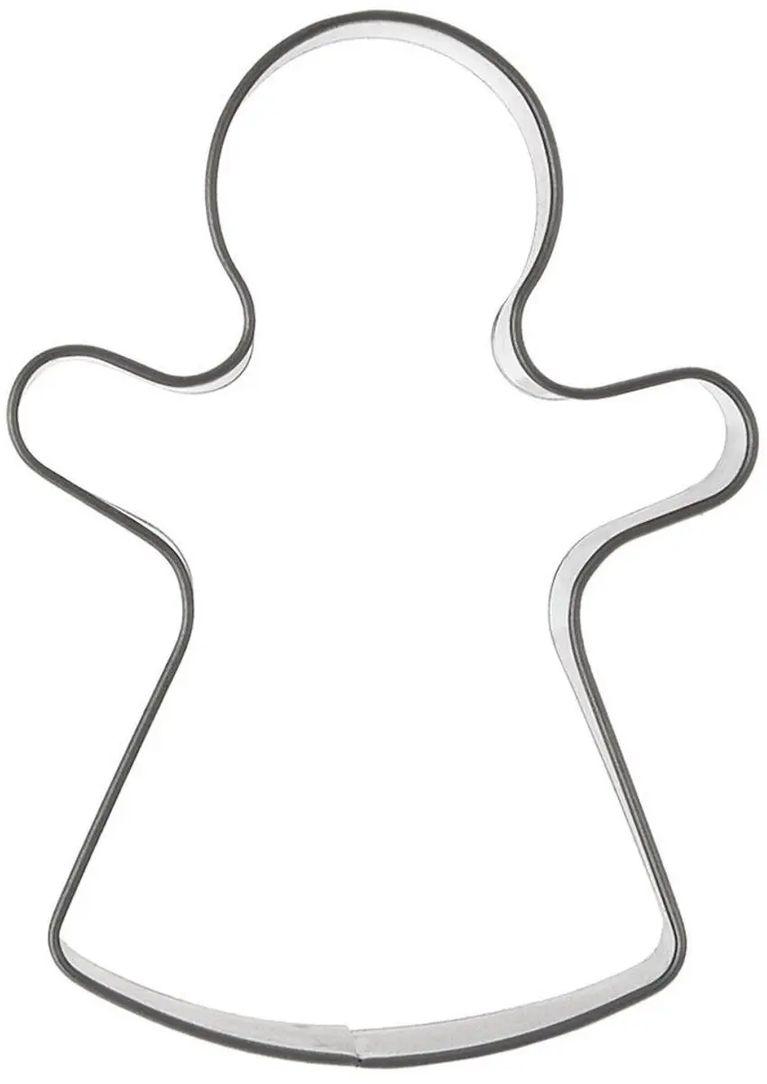 Orion Stalen Koekjesvorm Lalka 6,8 cm