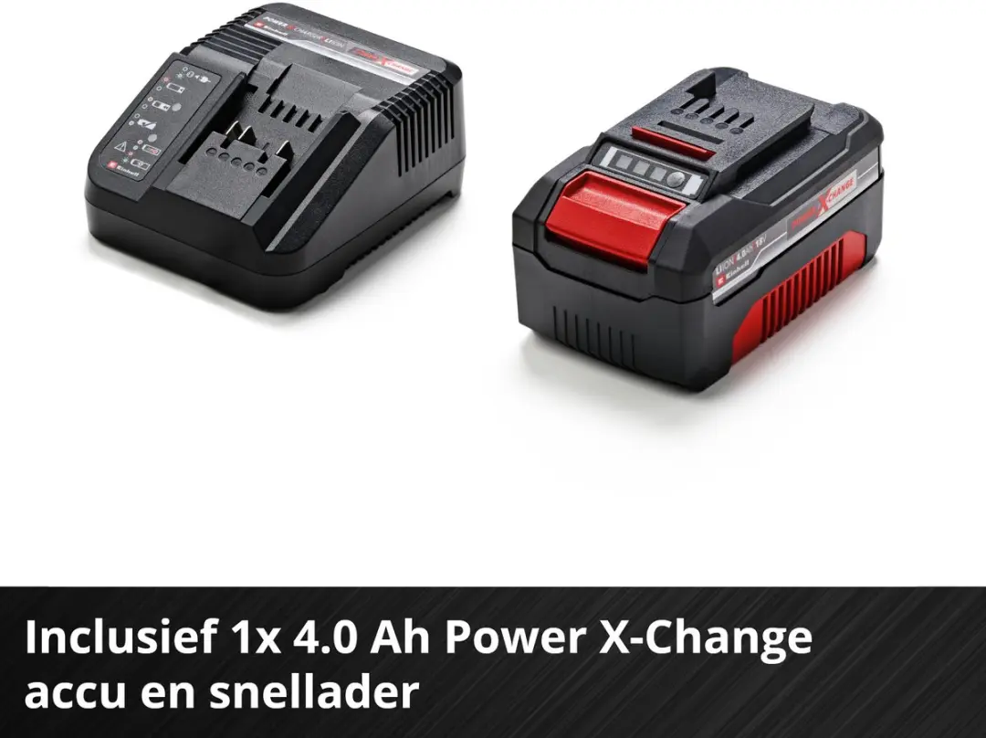 Einhell Accu Universele Blazer GE-UB 18/250 Li E Kit - 250 km/h - 4.0 Ah