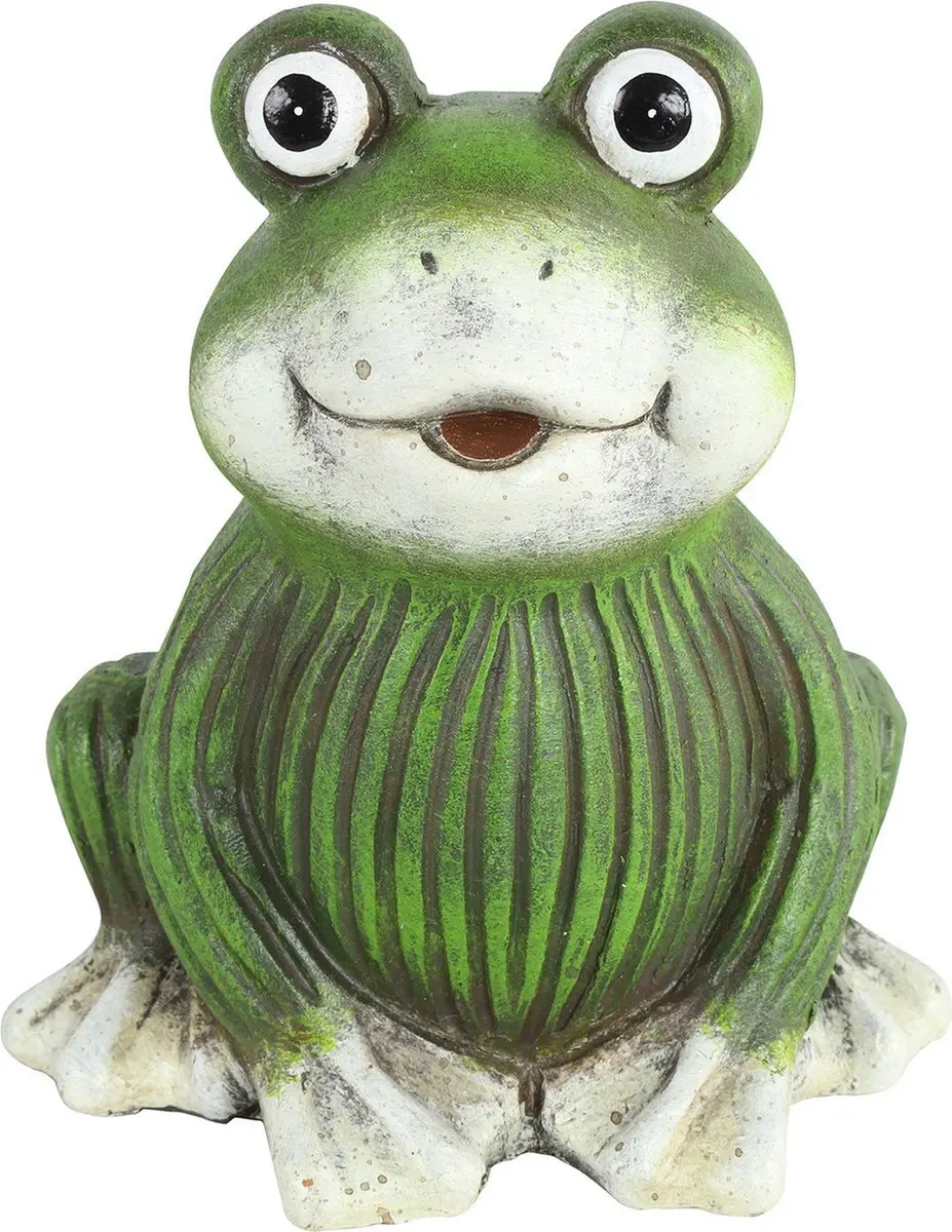 Countryfield Tuinbeeld Kikker Ultra Frog - Kunststeen Groen