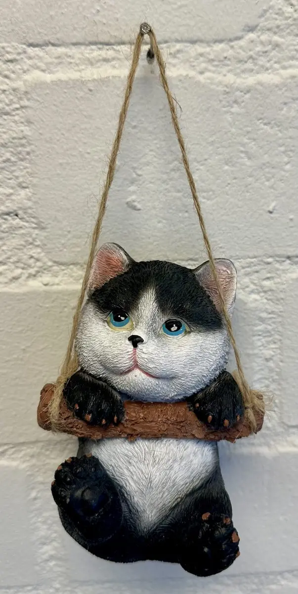 Impuls Polyresin Hangend Tuindier Kat