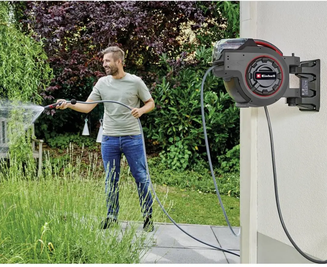 Einhell Accu Slanghaspel GE-HR 18/30-1 Li Solo - 18V - 30m + 1,5m - afbeelding 6 van 6