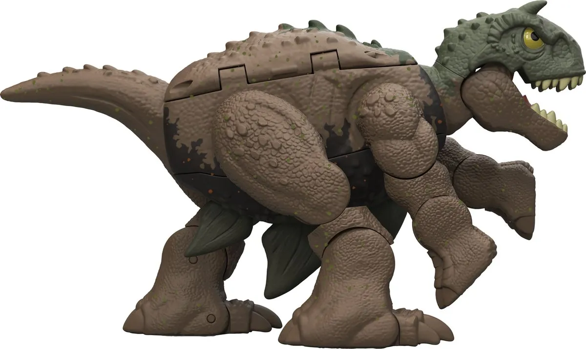 Mattel Jurassic World Fierce Changers Carnotaurus & Stegosaurus HVB19