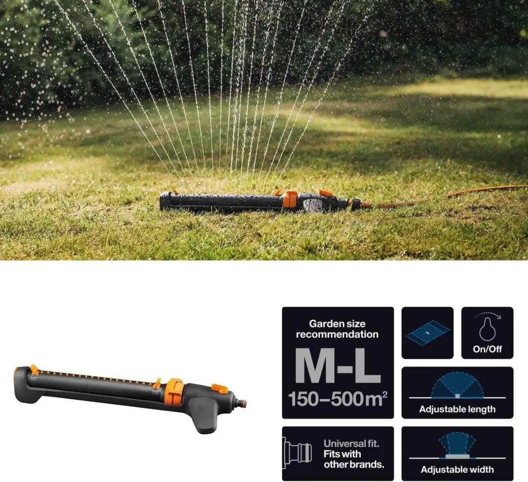 Fiskars Zwenksproeier On/Off