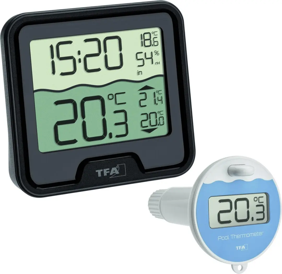 TFA Marbella Draadloze Zwembadthermometer