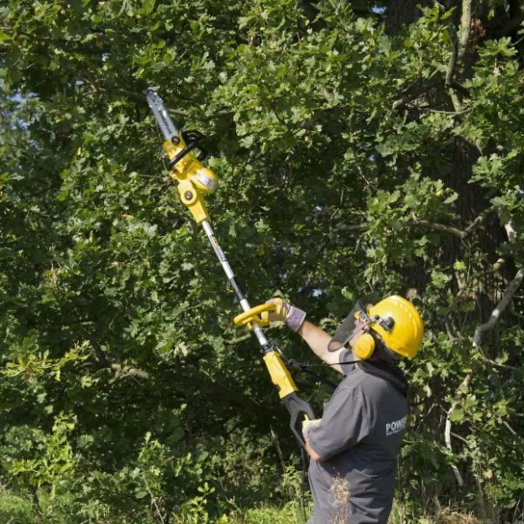 Powerplus POWXG1032 Telescopische Elektrische Kettingzaag 900W - 30cm Zaagblad - afbeelding 6 van 6