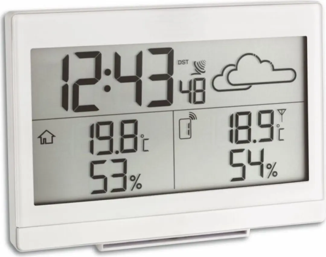 TFA Dostmann CASA 35.1135.02 Draadloos Weerstation - Wit