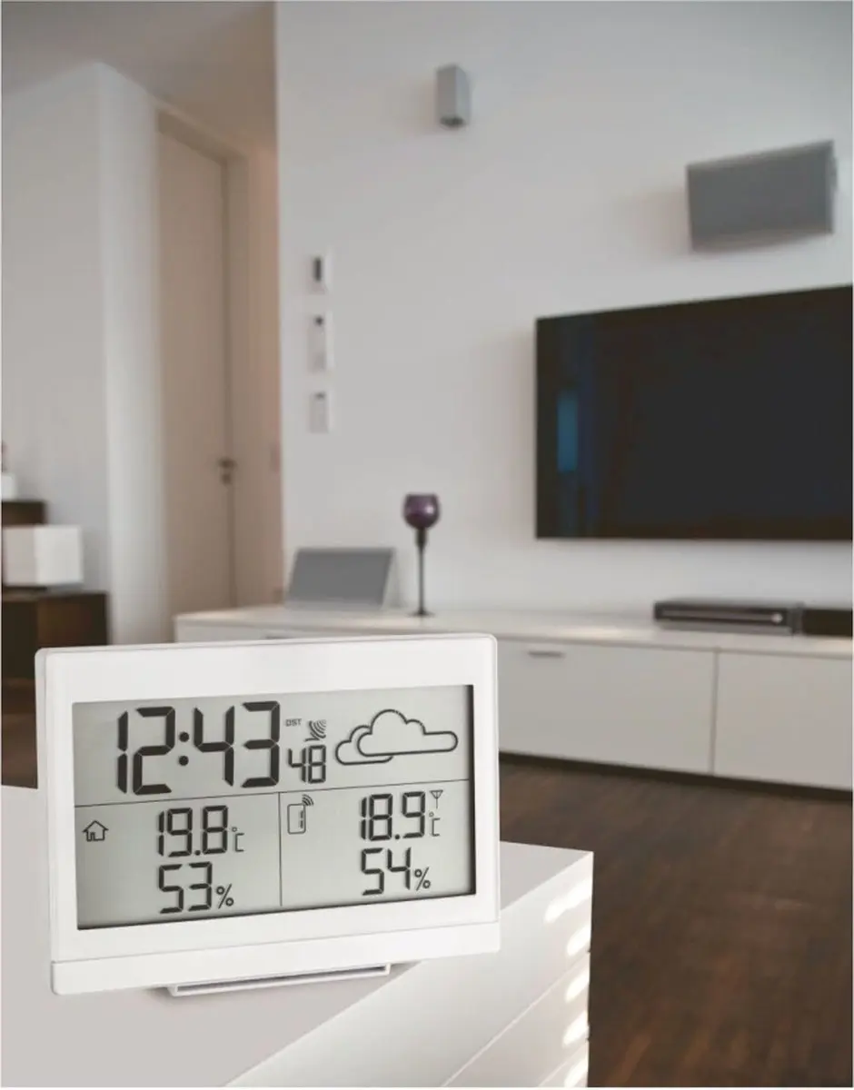 TFA Dostmann CASA 35.1135.02 Draadloos Weerstation - Wit